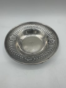 Gorham Sterling Silver Pierced Dish A9588
