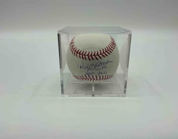 Roger Clemens Autographed Hall of Fame Baseball