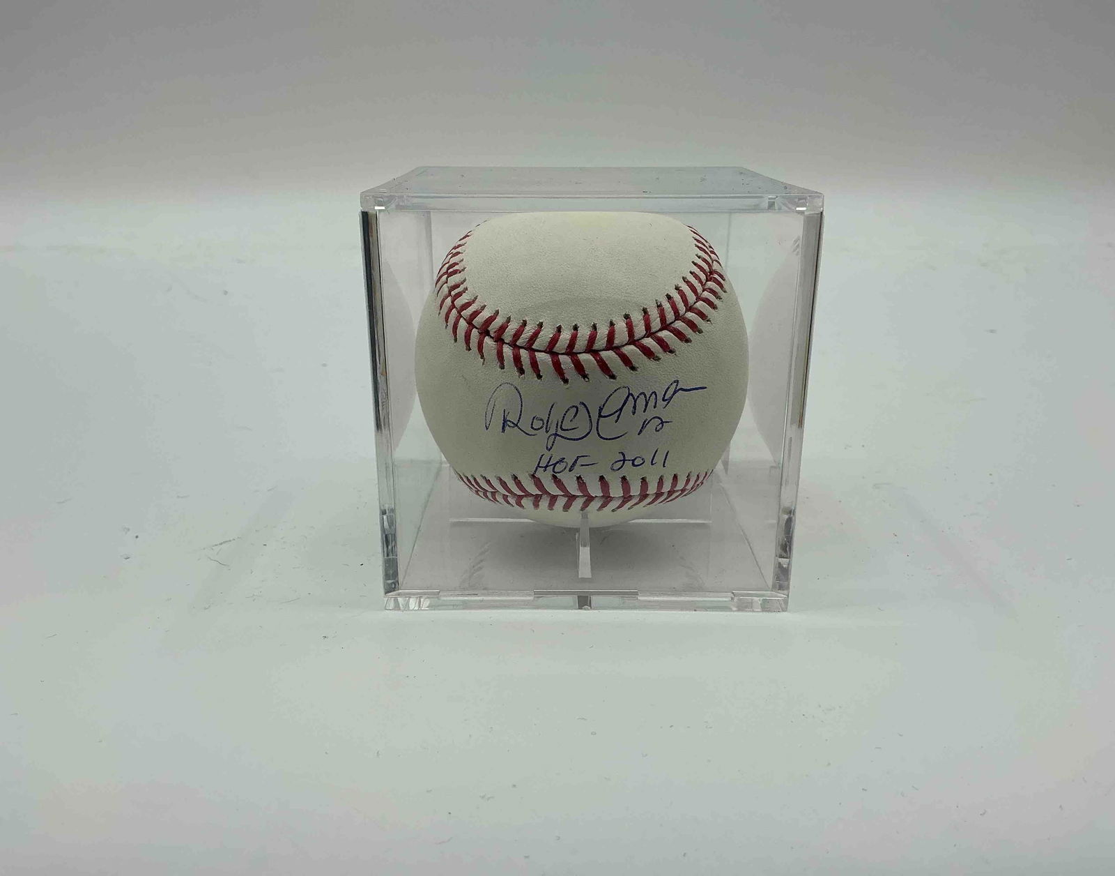 Roger Clemens Autographed Hall of Fame Baseball (1 of 5)