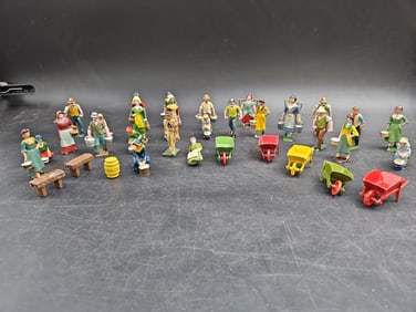 Britains Hollow Cast Lead Selection of Farm Figures
