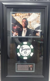 Robert De Niro Autographed Photo from Casino with Tangiers Chip
