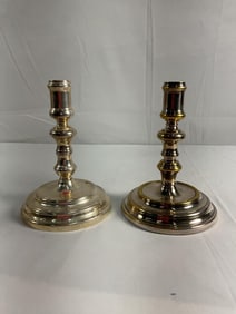 Silver Candlestick Set