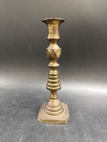 Vintage Brass Candlestick Holder