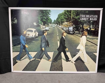 The Beatles Abbey Road Framed Poster