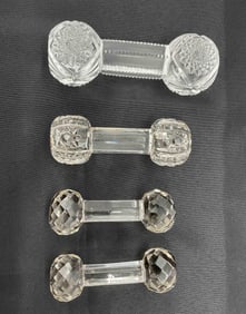 Set of Four Vintage Cut Knife Rests
