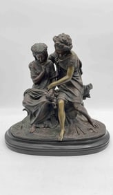 Antique signed Moreau Bronze Sculpture