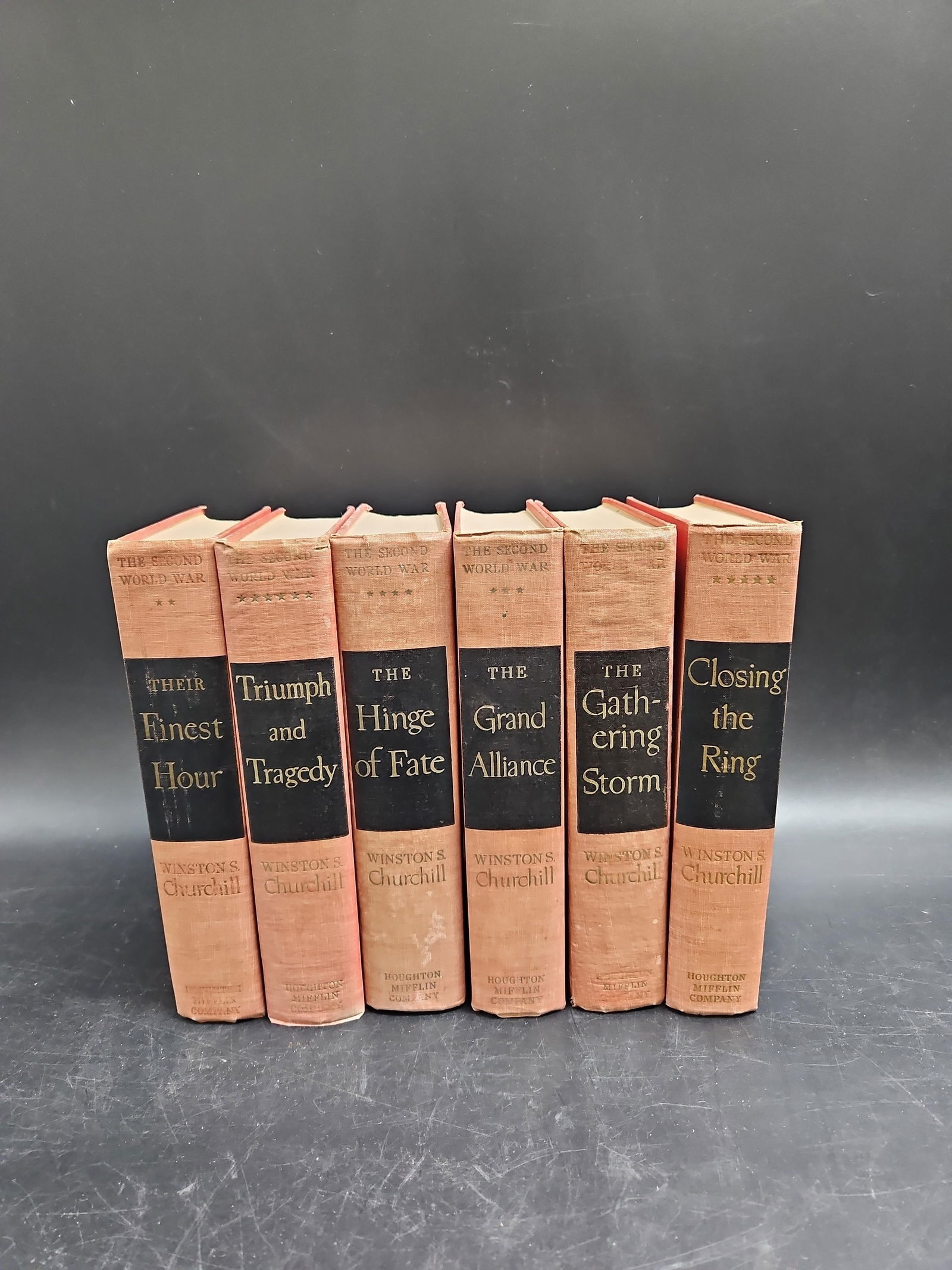 The Second World War – 6 Volume Set by Winston S. Churchill (1 of 8)