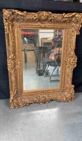Antique-Style Ornate Gilt Mirror Frame