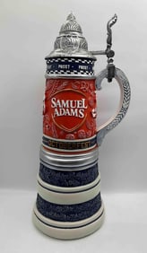 Oversized Samuel Adams Oktoberfest Beer Stein Display