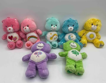Care Bears Plush Toy Lot