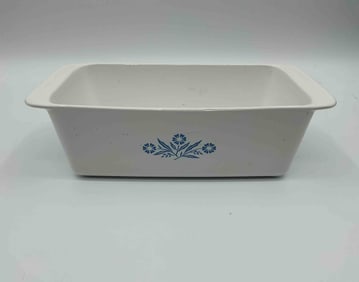 Corning Ware Blue Cornflower Rectangular Loaf Baking Dish