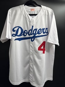 Duke Snider Autographed Dodgers Jersey
