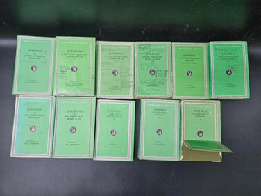 Lot of 11 Loeb Classical Library