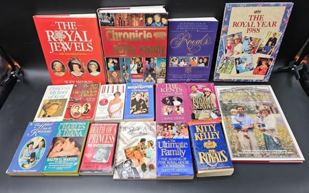 Royal Family and British Monarchy Book and Magazine Collection