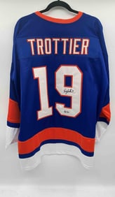 Bryan Trottier Autographed New York Islanders Jersey
