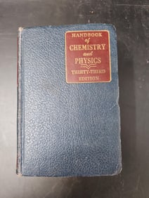 Handbook of Chemistry and Physics 33rd Edition
