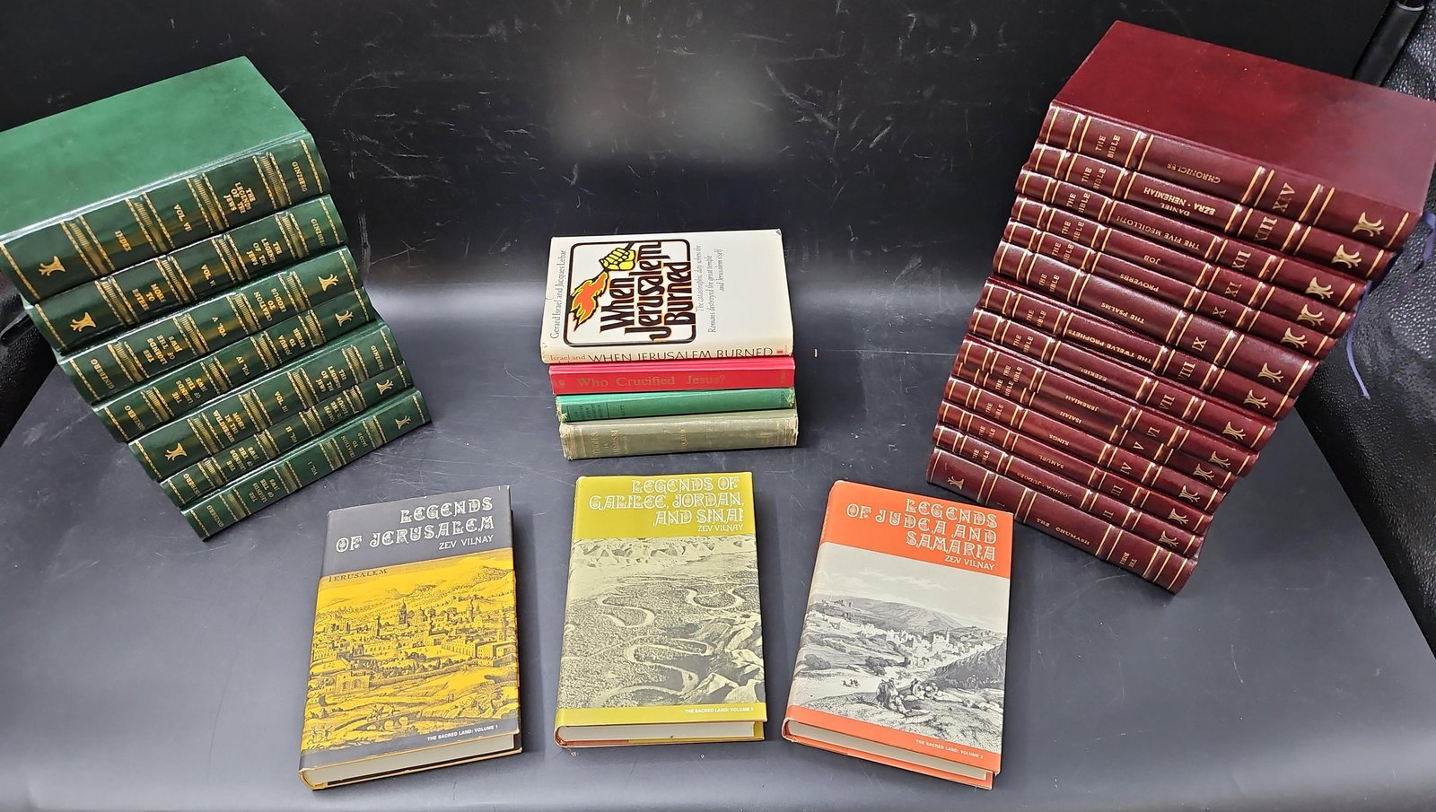 Collection of Judaica and Israeli History Volumes (1 of 4)
