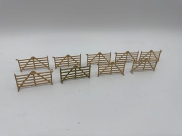 Vintage Toy Fence Sections Lot
