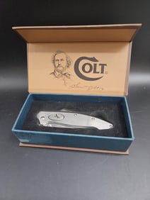Colt Stainless Steel Folding Knife with Original Box