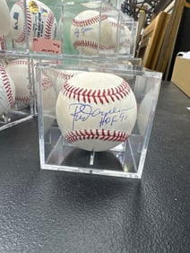 Ferguson Jenkins Autographed Baseball