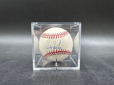 George Foster signed baseball