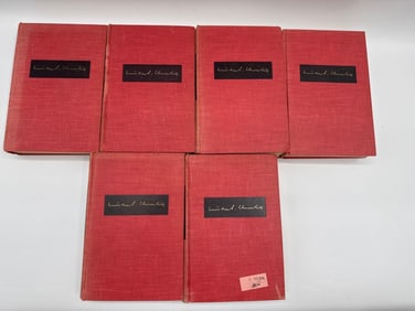 Winston Churchill The Second World War 6 Volume Set