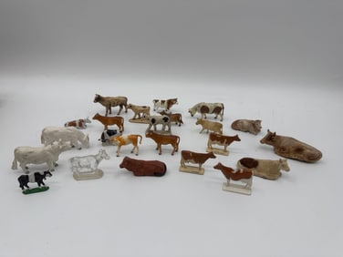 Vintage Farm Animal Figurines Lot