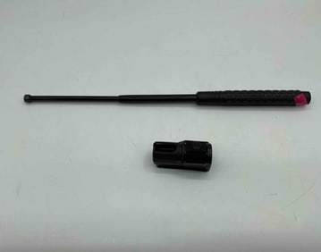 Black ESP Telescopic Baton with Belt Holster