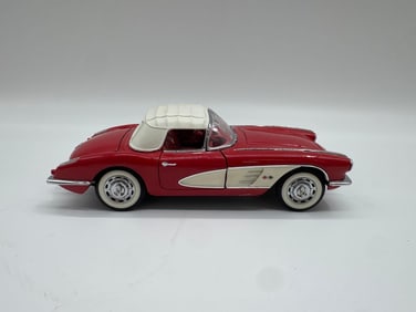 1958 Chevrolet Corvette Convertible Diecast Model Car