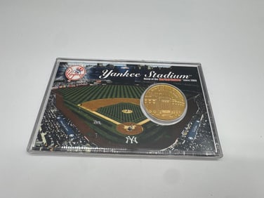 Yankee Stadium New York Yankees Coin Card