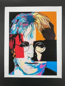Pop Art Portrait of John Lennon (After Andy Warhol)