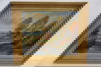 J.B. Davis Original Oil on Canvas