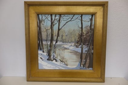 Gavin Brooks Original Oil on Canvas