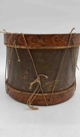 Antique Civil War Era Tension Drum