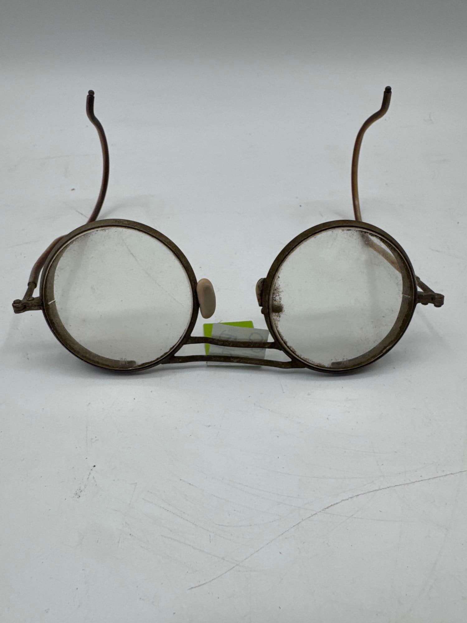 Antique Wire-Rimmed Eyeglasses (1 of 5)