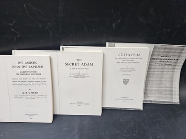 Collection of Judaic and Religious Studies Books