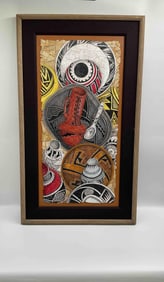 Native American Mixed Media Art by S. Begaye