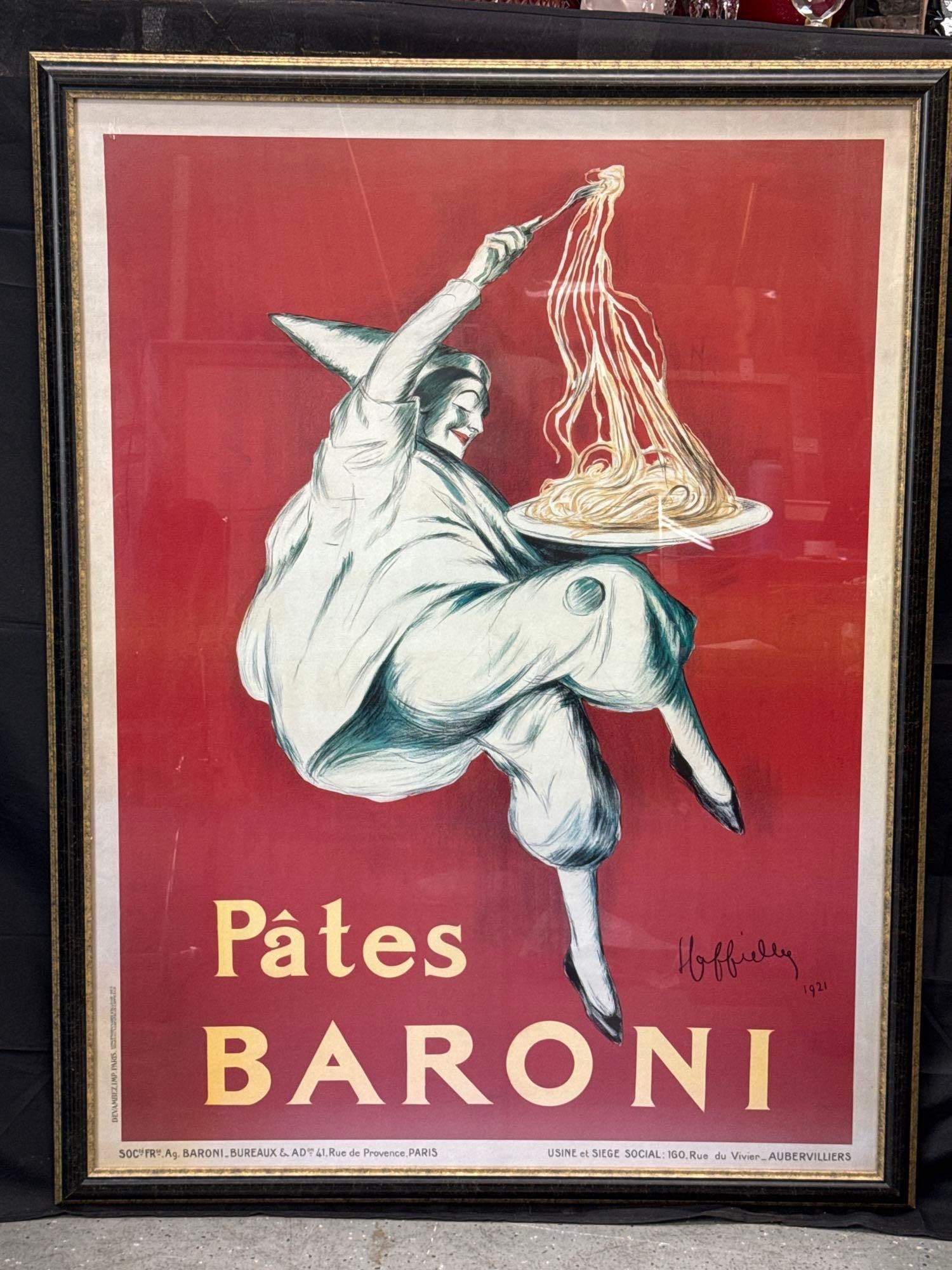 Ptes Baroni by Leonetto Cappiello (1921) Antique Advertisement Poster (1 of 4)