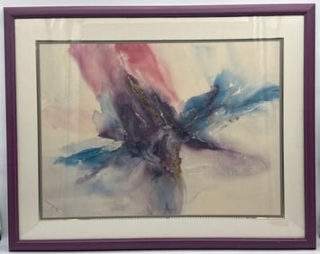 Deirdre Heller Abstract Floral