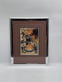 "Alice in Wonderland Whole Stole Tarts" by Salvador Dali (Spain,1904-1989) Lithograph