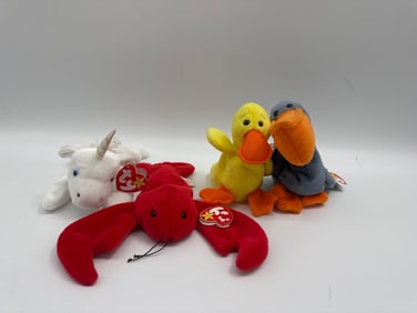 Ty Beanie Babies plush toy lot