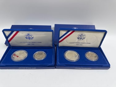 1986 United States Liberty Coin set
