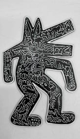 Keith Haring Style Dog
