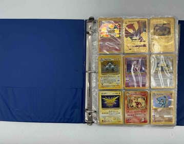 Pokémon Collectible Card Binder with 19 Sleeves