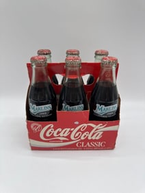 1993 Florida Marlins Inaugural Season Coca-Cola Classic Bottle Set