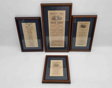 Framed Political Tickets