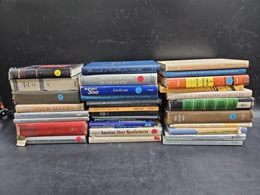 Collection of Silversmithing and Silver Reference Books