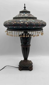 Antique Dale Tiffany Style Lamp