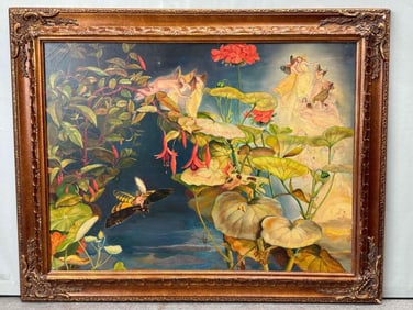 Whimsical Fairy Scene  - John Naish
