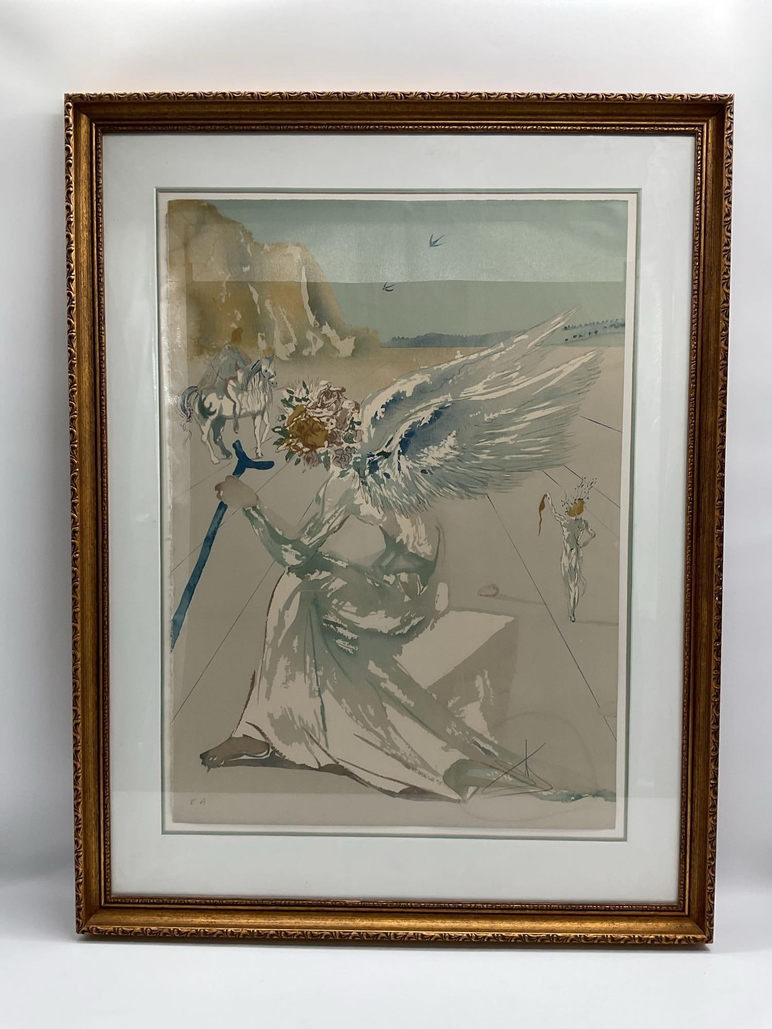 Helen of Troy by Salvador Dali (Spain, 1904-1989) Lithograph (1 of 6)